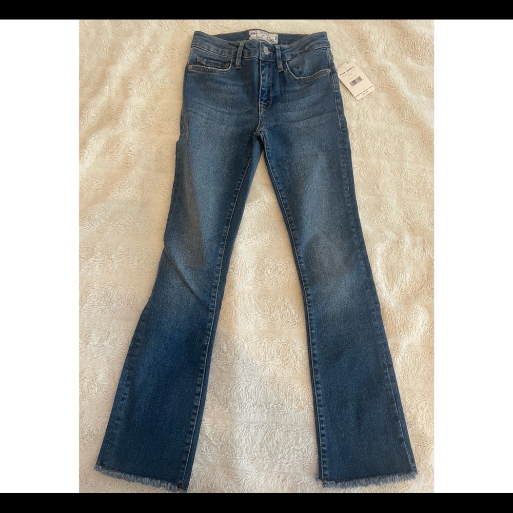 Free People cropped jeans NWT size 24